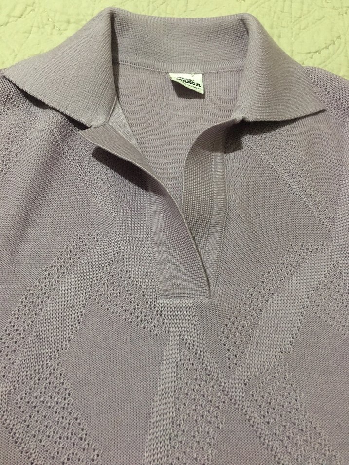 Lika renk V Yaka Örgü Kadın Kazak - Görsel 4