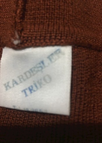 Düğmeli kiremit rengi Midi Kadın Hırka - Görsel 5