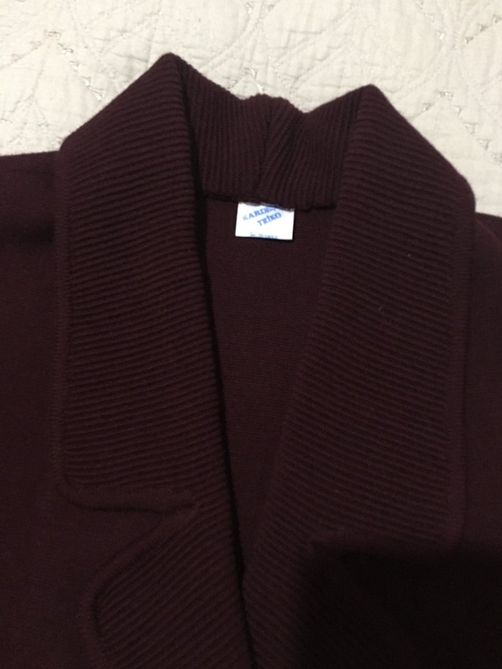 Düğmeli Kahverengi Midi Hamile Kaban - Görsel 5