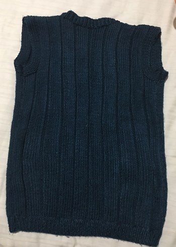 V Yaka El örgü erkek çocuk Süveter - Görsel 4