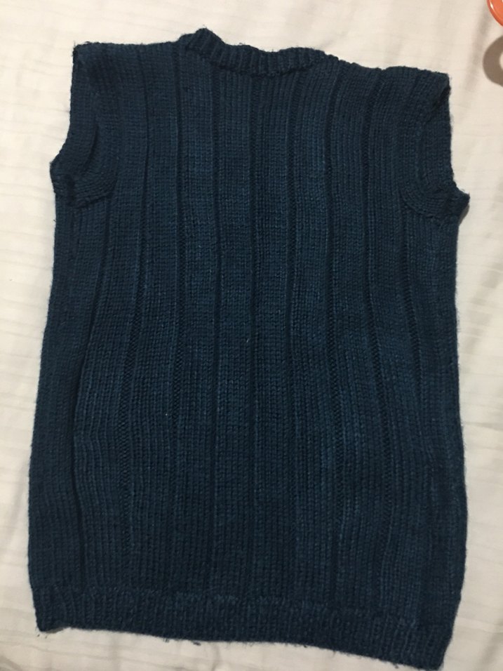 V Yaka El örgü erkek çocuk Süveter - Görsel 4