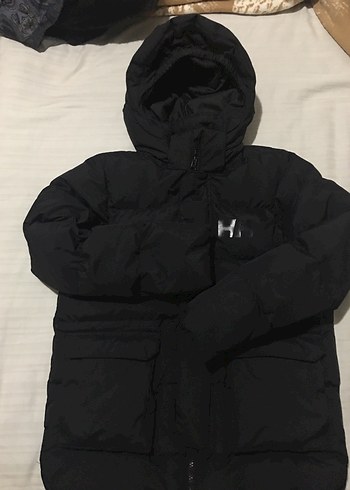 Siyah Erkek çocuk Fermuarlı Street Wear Mont - Görsel 5