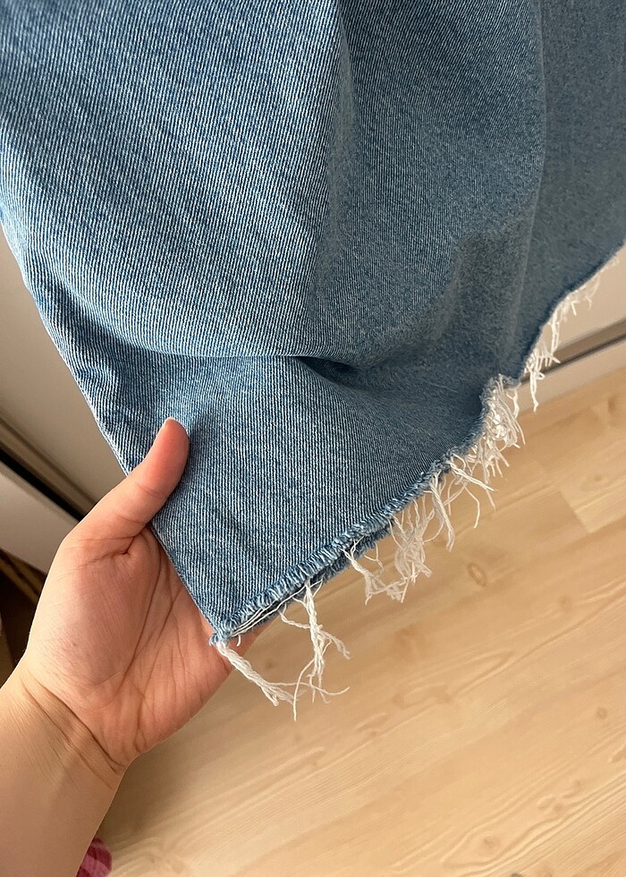 Manuka denim elbise - Görsel 4