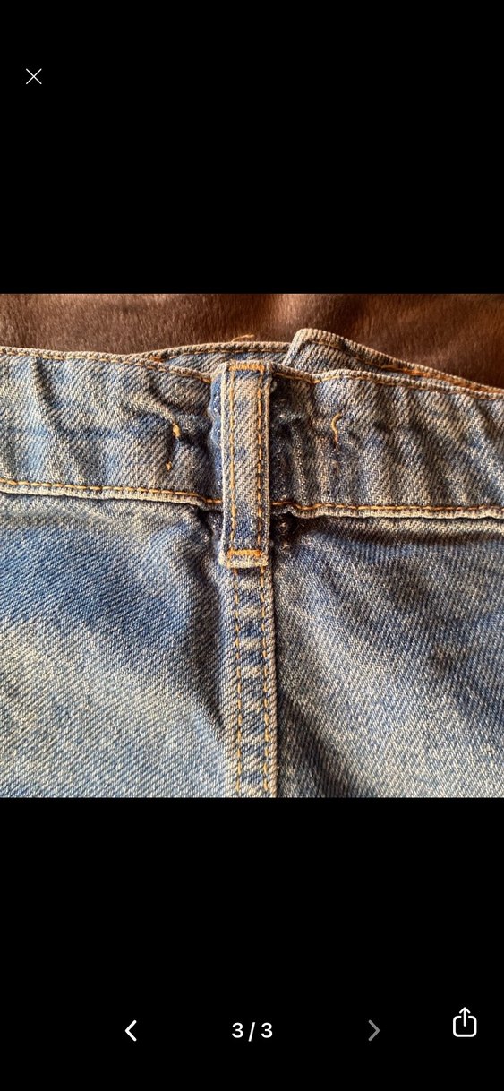 Kadın Mavi Pileli Mini Kot Şort - Görsel 3