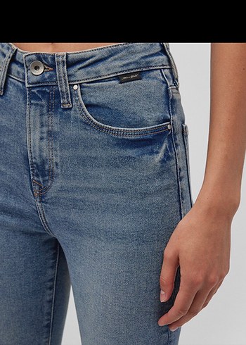 Beyaz Jean Kadın - Görsel 5