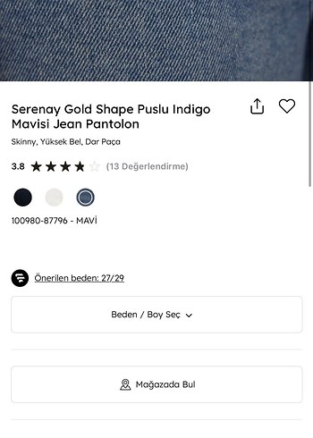 Beyaz Jean Kadın - Görsel 9