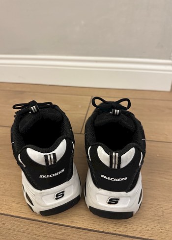 Siyah Kadın bağıcıklı sopt ayakkabı - Görsel 2