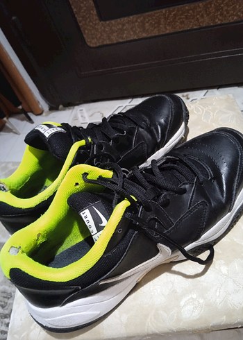 Siyah Renkli Bağcıklı erkek Spor Ayakkabı - Görsel 4