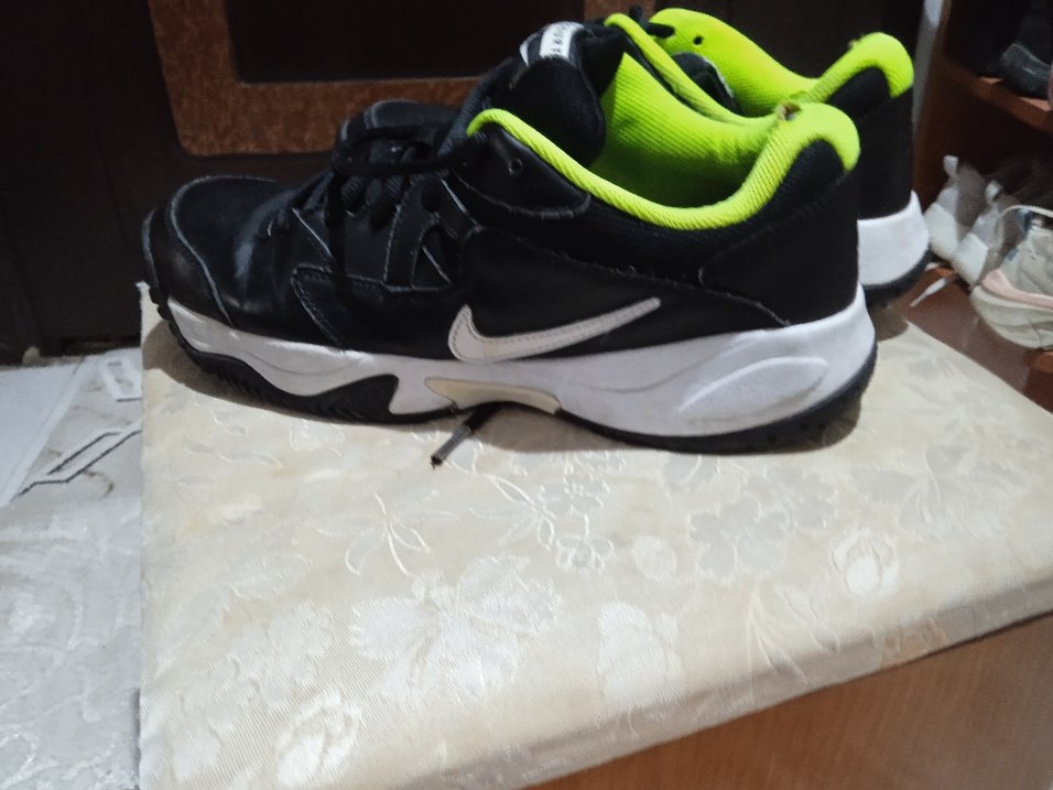 Siyah Renkli Bağcıklı erkek Spor Ayakkabı - Görsel 2