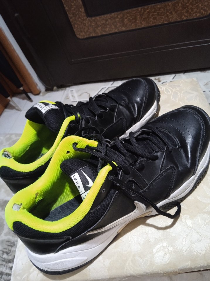 Siyah Renkli Bağcıklı erkek Spor Ayakkabı - Görsel 4