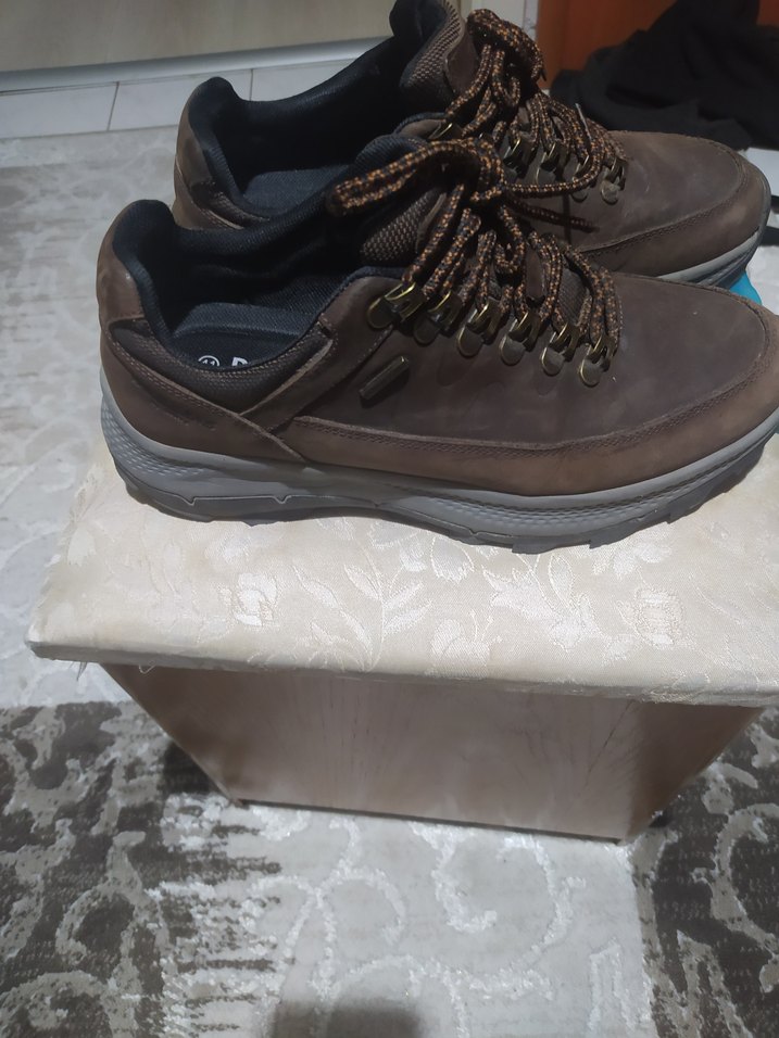 Kahverengi Bağcıklı Erkek Outdoor Ayakkabı - Görsel 3