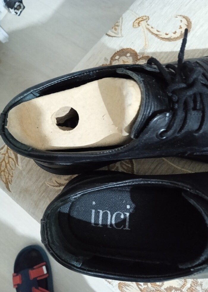 İnci  marka hakiki deri ayakkabı 41 numara 600 tl - Görsel 5