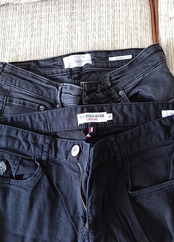 4 adet kot pantolon 30)31 beden hepsi 300tl