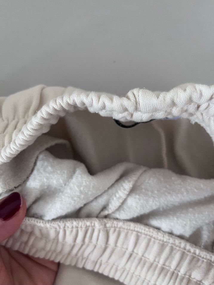 Zara pamuklu jogger kadın eşofman Altı - Görsel 3