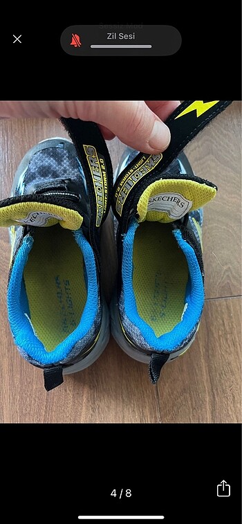 25 Beden mavi Renk Skechers light storm 2.0
