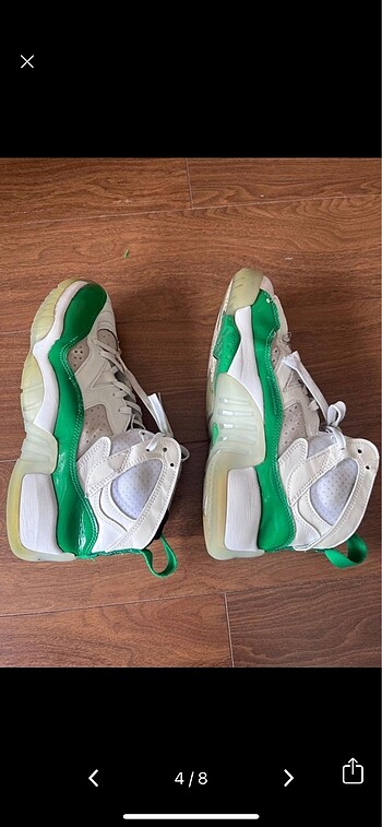 38 Beden beyaz Renk Nike Jordan Jumpman basketbol ayakkabısı