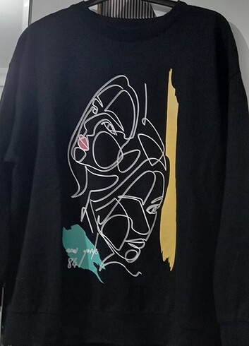 LC Waikiki lcw casual kız siyah sweatshirt