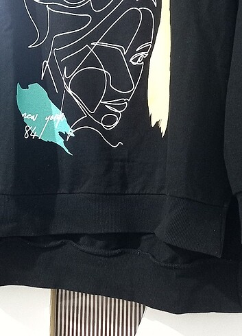 s Beden siyah Renk lcw casual kız siyah sweatshirt