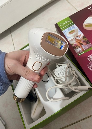 Kiwi IPL Lazer Epilasyon Cihazı Beyaz - Görsel 3