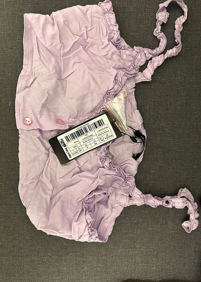 Lila rengi plaj takım - Görsel 2