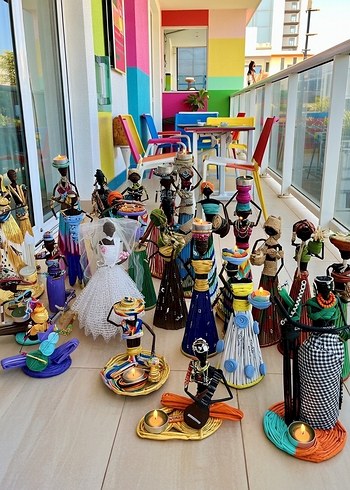 Afrikalı biblo el emeği - Görsel 5