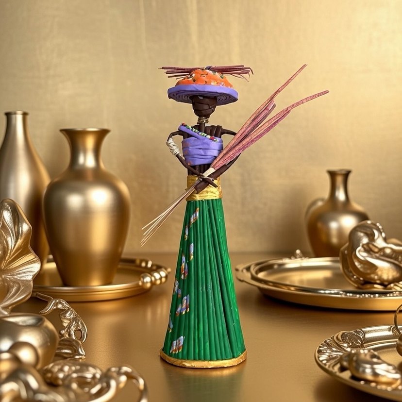 Afrikalı biblo el yapımı - Görsel 4