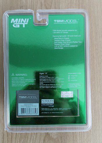  Beden Mini GT Nissan GTR35 ve Silvia Üçlü Set