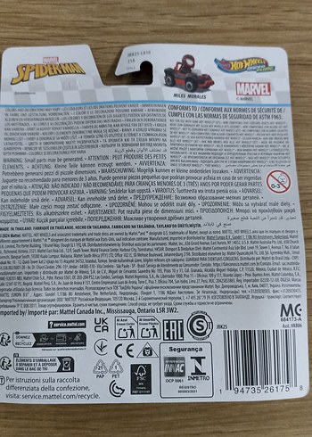 Spider-Man Miles Morales Hot Wheels Racerverse - Görsel 2