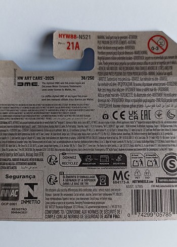 Hot Wheels DMC Üçlü Lot - Görsel 5