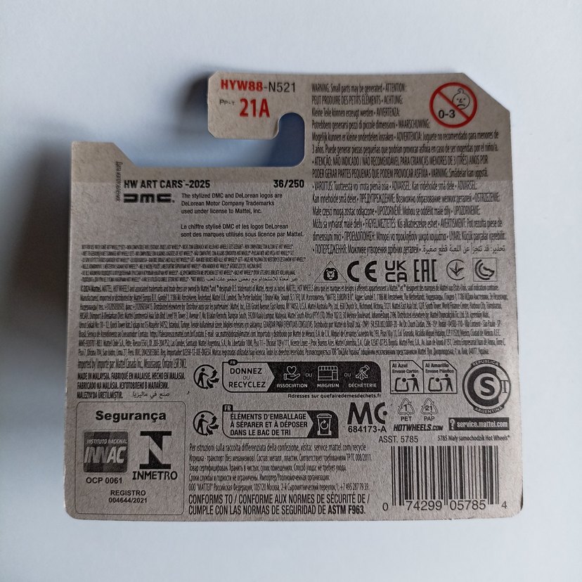 Hot Wheels DMC Üçlü Lot - Görsel 5