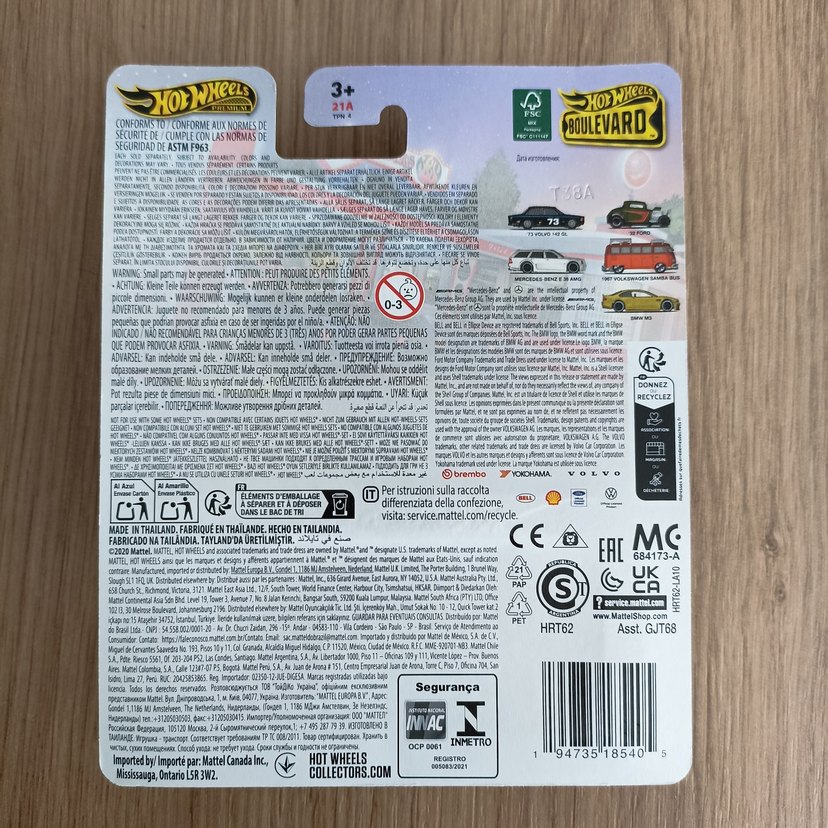 Hot Wheels 1967 Volkswagen Samba Otobüs - Görsel 3