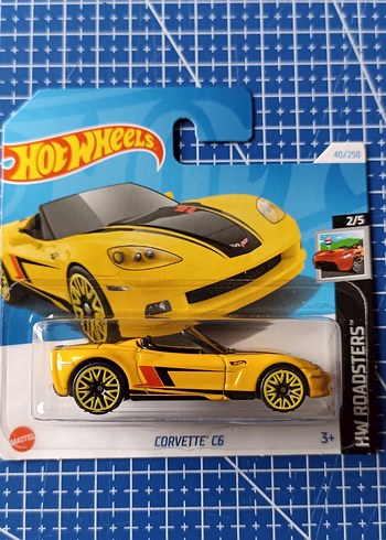 Hot Wheels Chevrolet Corvette 12 Araçlık Set - Görsel 13