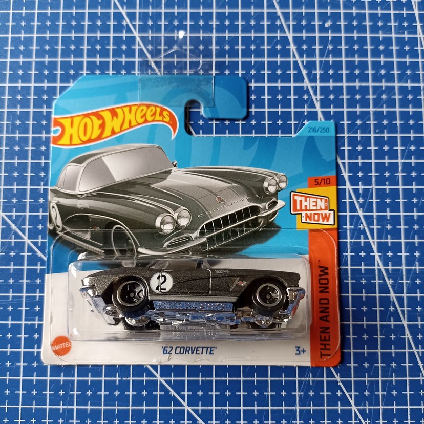 Hot Wheels Chevrolet Corvette 12 Araçlık Set - Görsel 4
