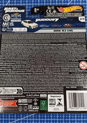 Hot Wheels Fast & Furious 5'li Set - Görsel 7