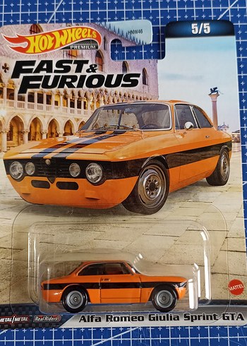 Hot Wheels Fast & Furious 5'li Set - Görsel 10