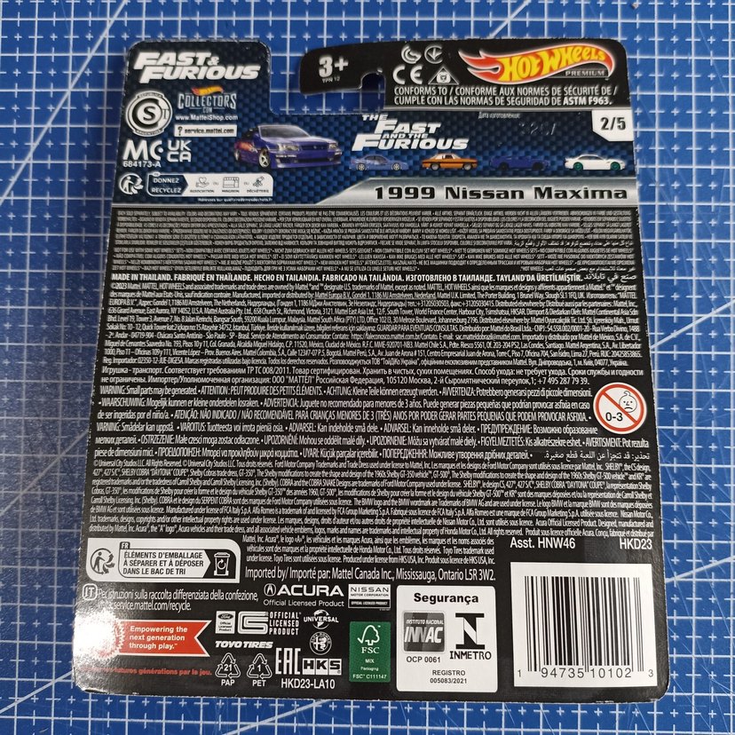 Hot Wheels Fast & Furious 5'li Set - Görsel 5