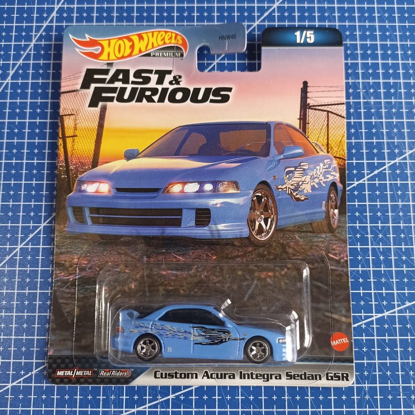 Hot Wheels Fast & Furious 5'li Set - Görsel 2