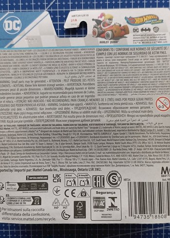 Hot Wheels Harley Quinn Racerverse - Görsel 3