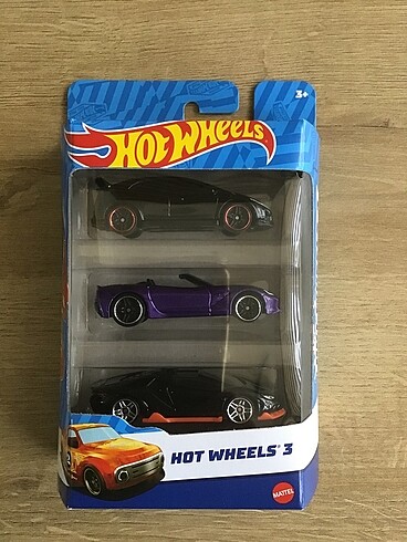 Hot Wheels Üçlü Set