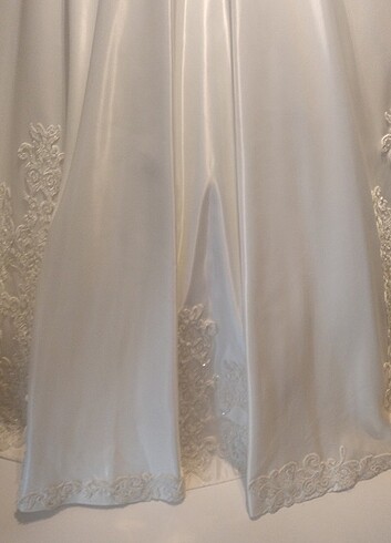 Saten gelinlik - Görsel 5