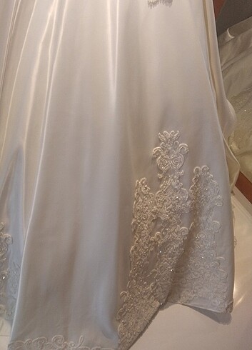 Saten gelinlik - Görsel 6