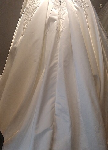 Saten gelinlik - Görsel 10