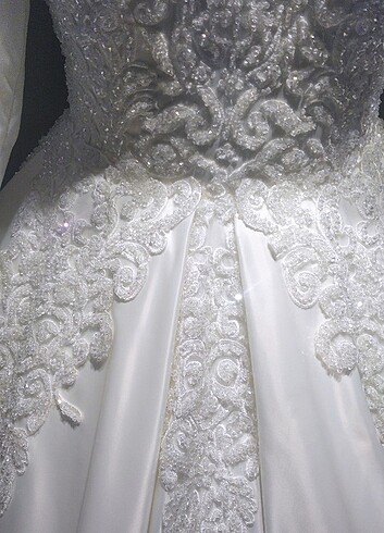 Saten gelinlik - Görsel 20