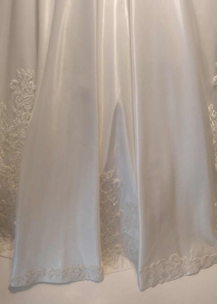 Saten gelinlik - Görsel 5