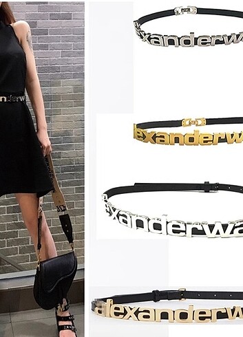 Beden siyah Renk Alexanderwang kemer