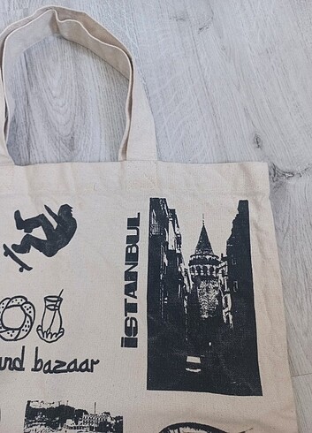 Beden Mavi Unisex Bez Çanta