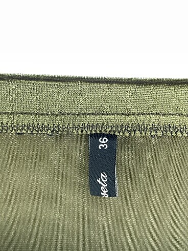 36 Beden yeşil Renk PreLoved Uzun Etek %70 İndirimli.