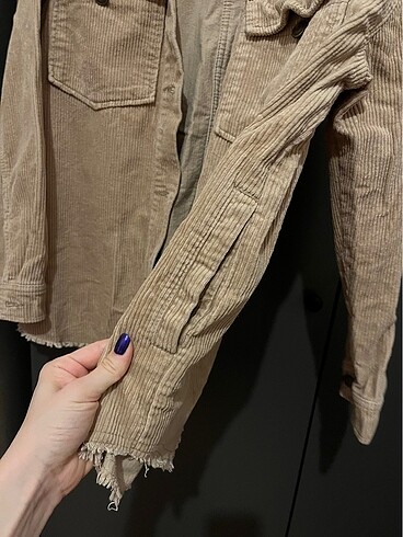 xs Beden ten rengi Renk zara kadife ceket