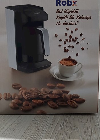 Robx Beyaz Kahve Makinesi