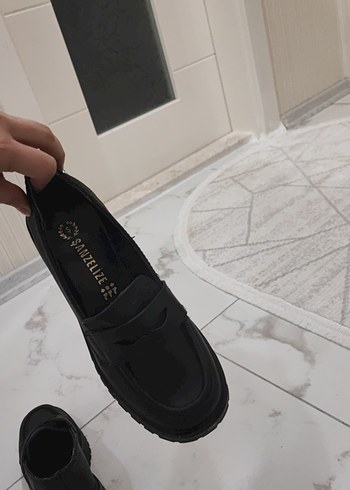 Siyah Platform Topuklu Kadın Ayakkabı - Görsel 6